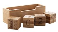 CALENDARIO PERPETUO IN BAMBU'
